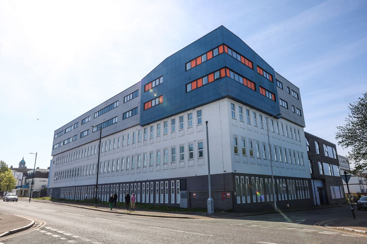 5 Cleveland Street in Birkenhead, site of the Hamilton Hub development.