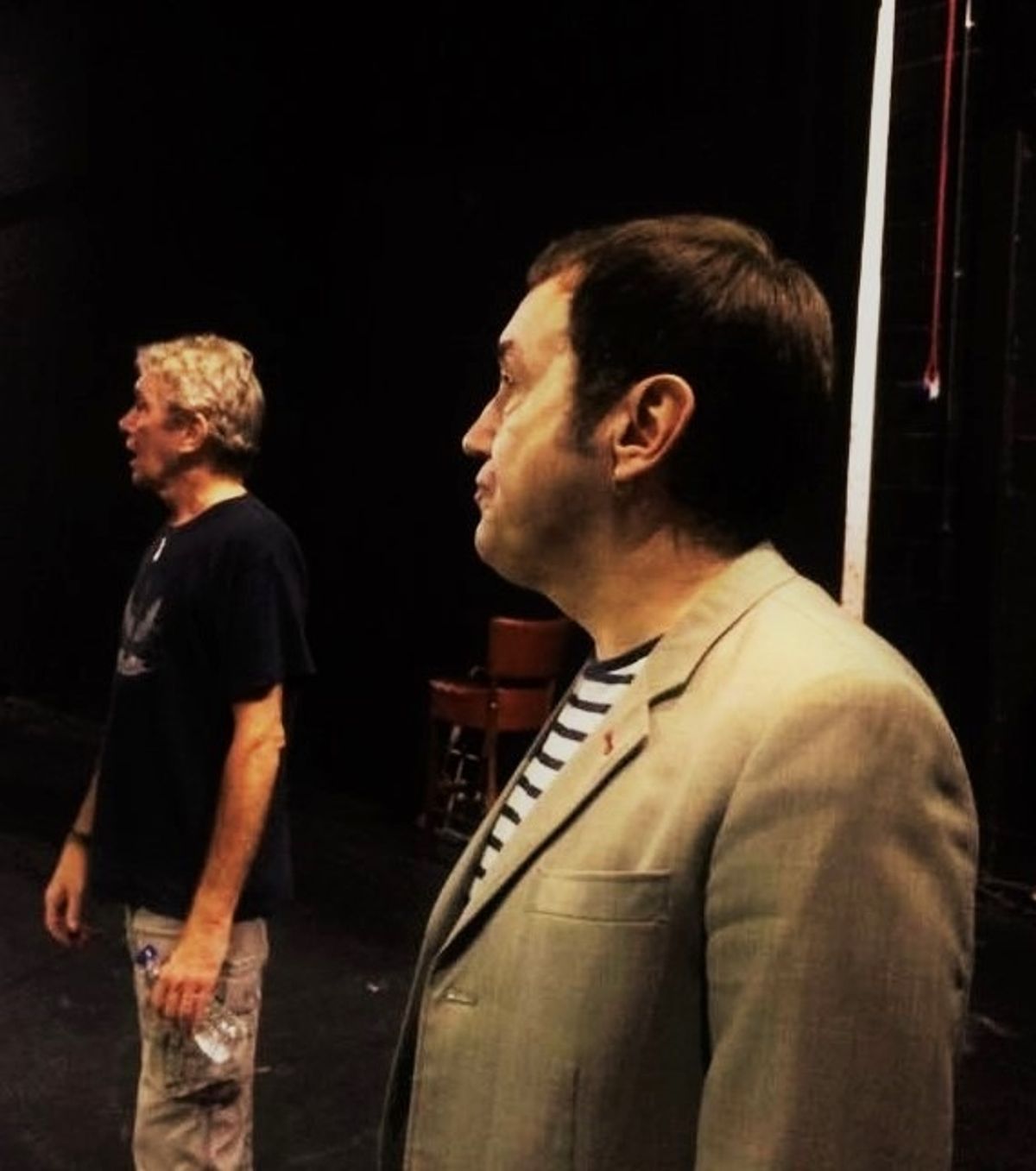 Lou Rosenthal [left] and Tony O'Keeffe