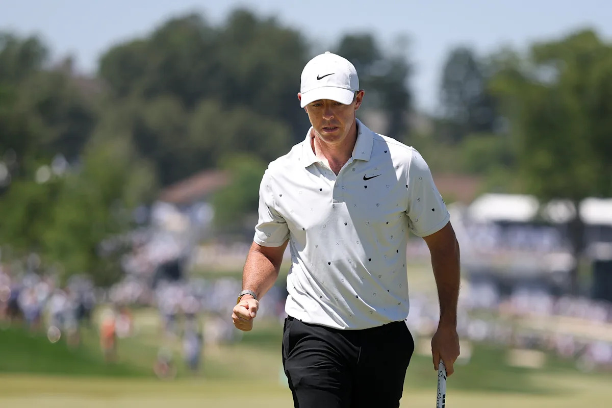 PGA Championship: Rory McIlroy storms back as Mother Nature provides a gift