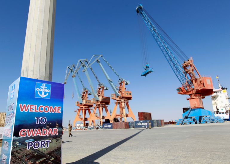 A general view of the port before the inauguration of the China Pakistan Economic Corridor port in Gwadar, Pakistan November 13, 2016. REUTERS/Caren Firouz
