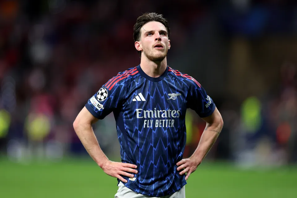 Declan Rice after Arsenal's draw with Atletico Madrid