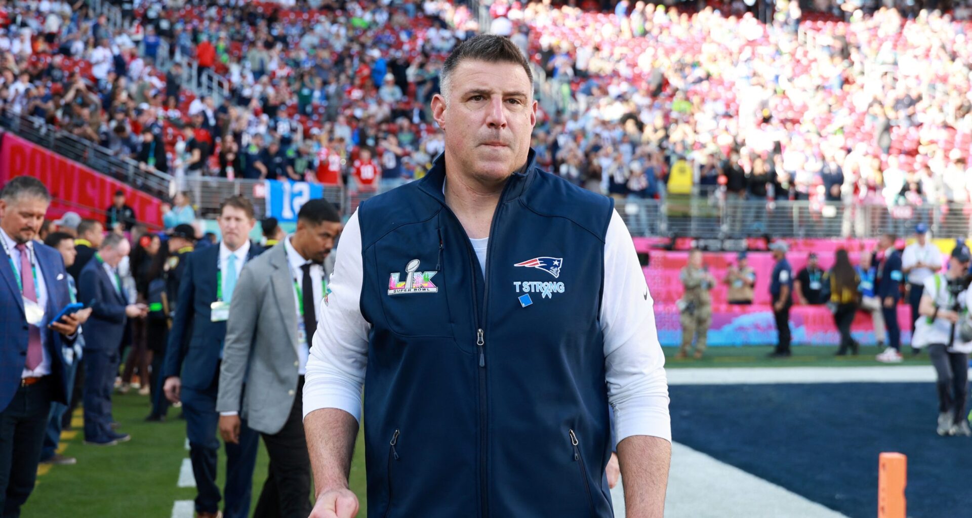 Jim Rome: NFL opening 2026 season with Seahawks-Patriots because of Mike Vrabel controversy