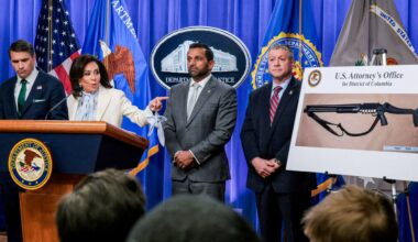 Investigators say Trump assassination suspect shot officer at press gala | Donald Trump News