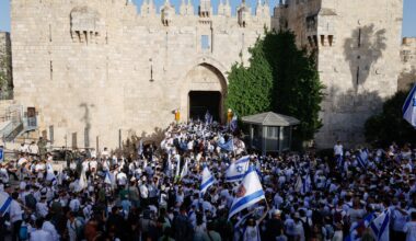 Israeli ultranationalists chant racist slogans during Jerusalem Day march | Israel-Palestine conflict News