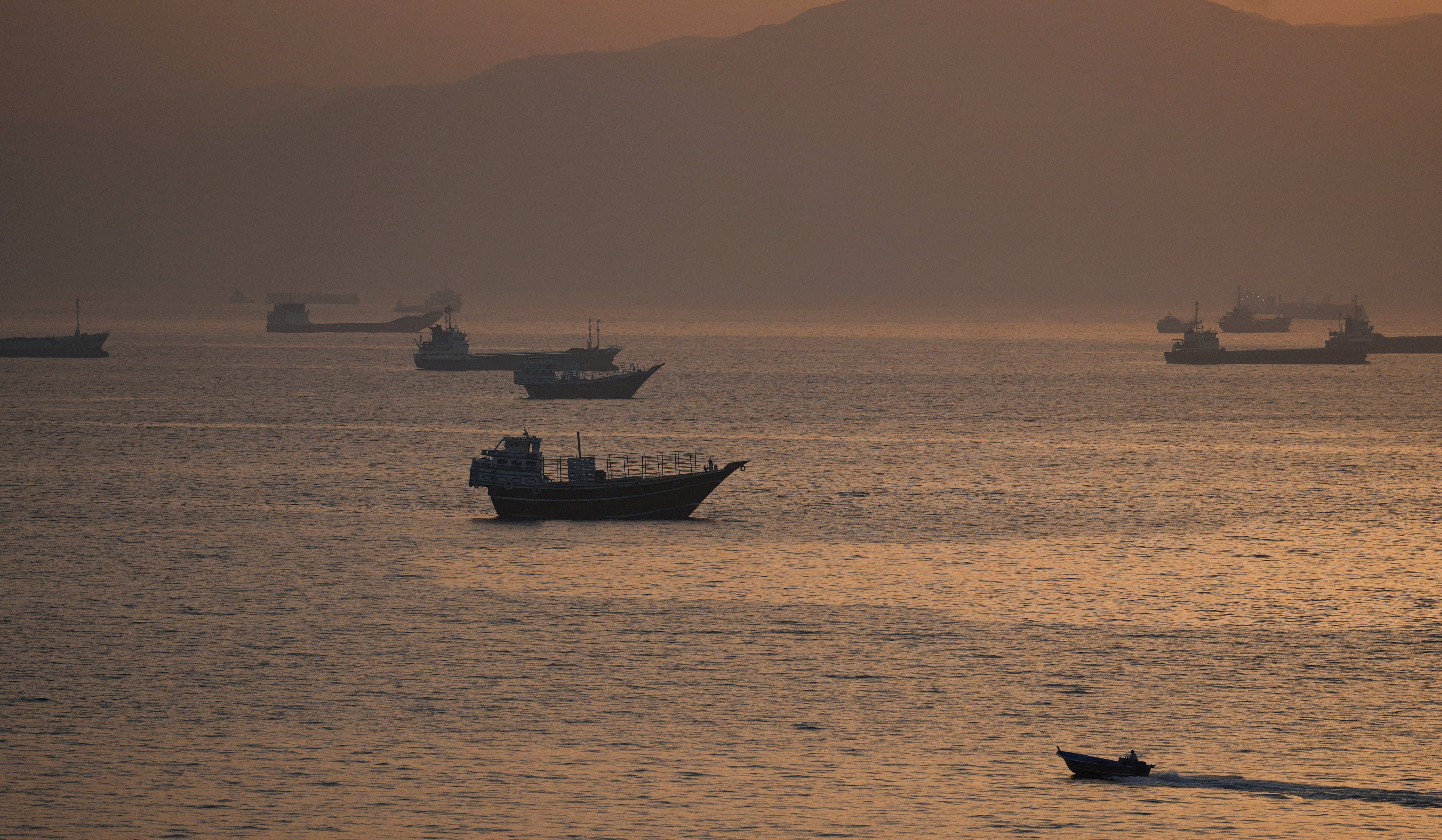 Traffic remains at a near-standstill through the Strait of Hormuz