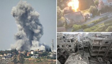 Israel kills 13 in Lebanon pounding Hezbollah targets as US-brokered peace talks are set to resume