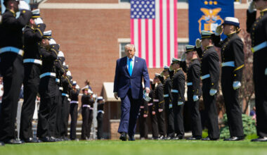 Trump’s Coast Guard Address: ‘Good Looking Men’ and Deja Vu