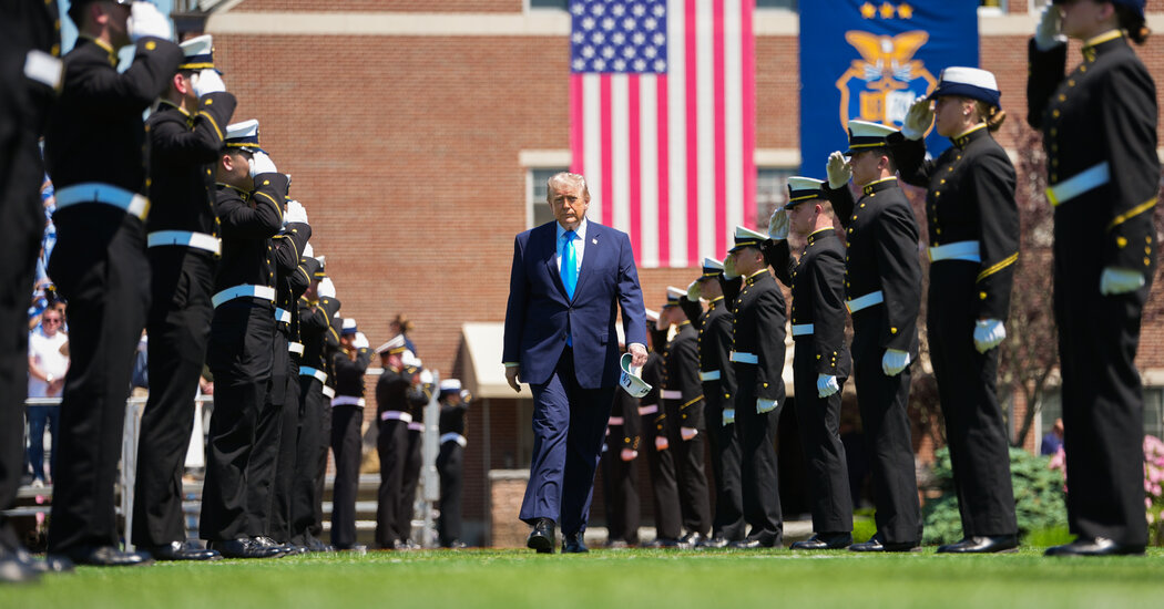 Trump’s Coast Guard Address: ‘Good Looking Men’ and Deja Vu