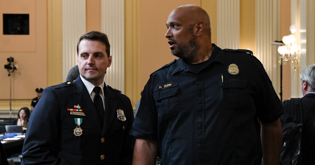 Jan. 6 Police Officers Sue to Block Trump’s Payout Fund