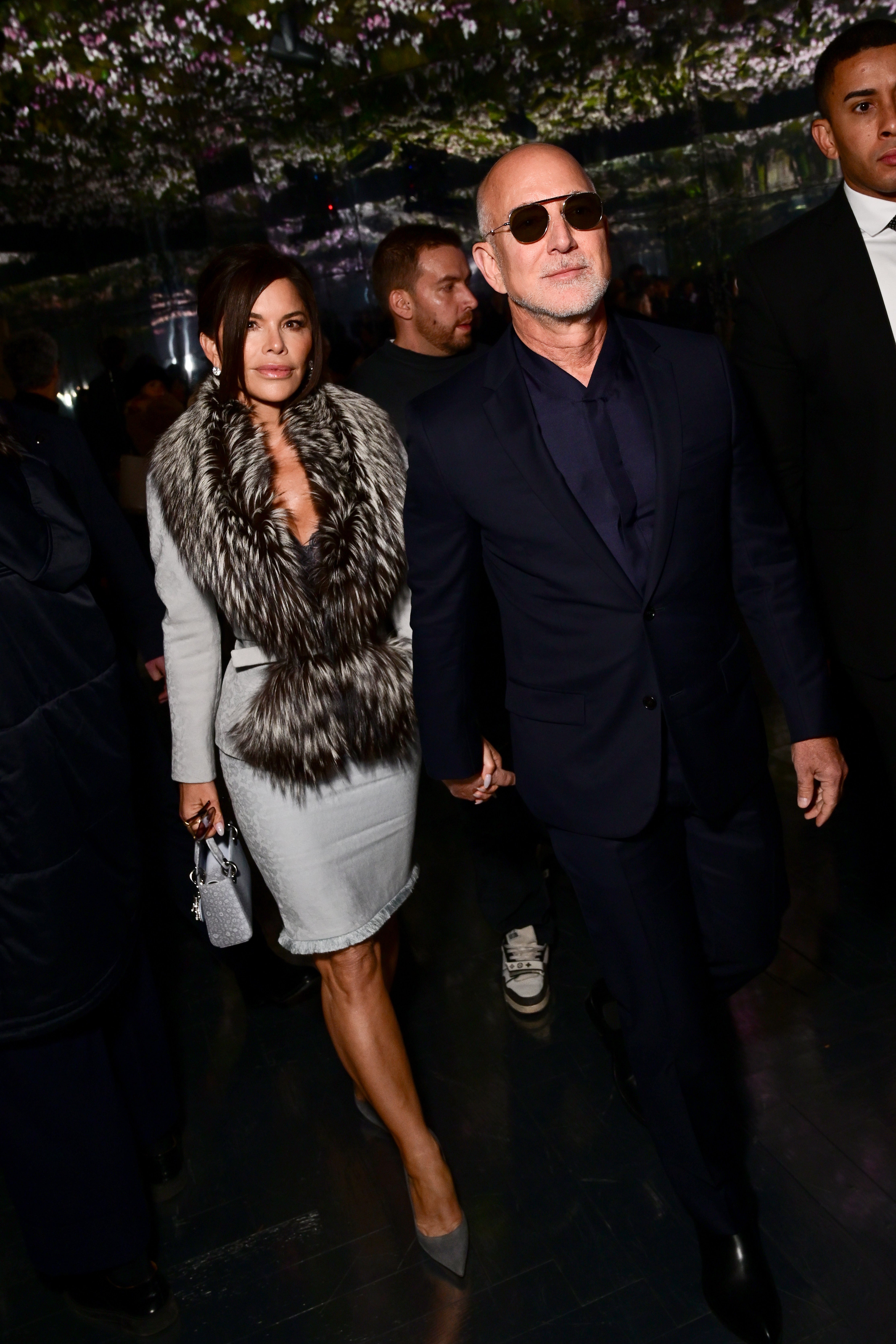 The couple, pictured here at Paris Fashion Week earlier this year, have been trying desperately to court the world of high-end fashion