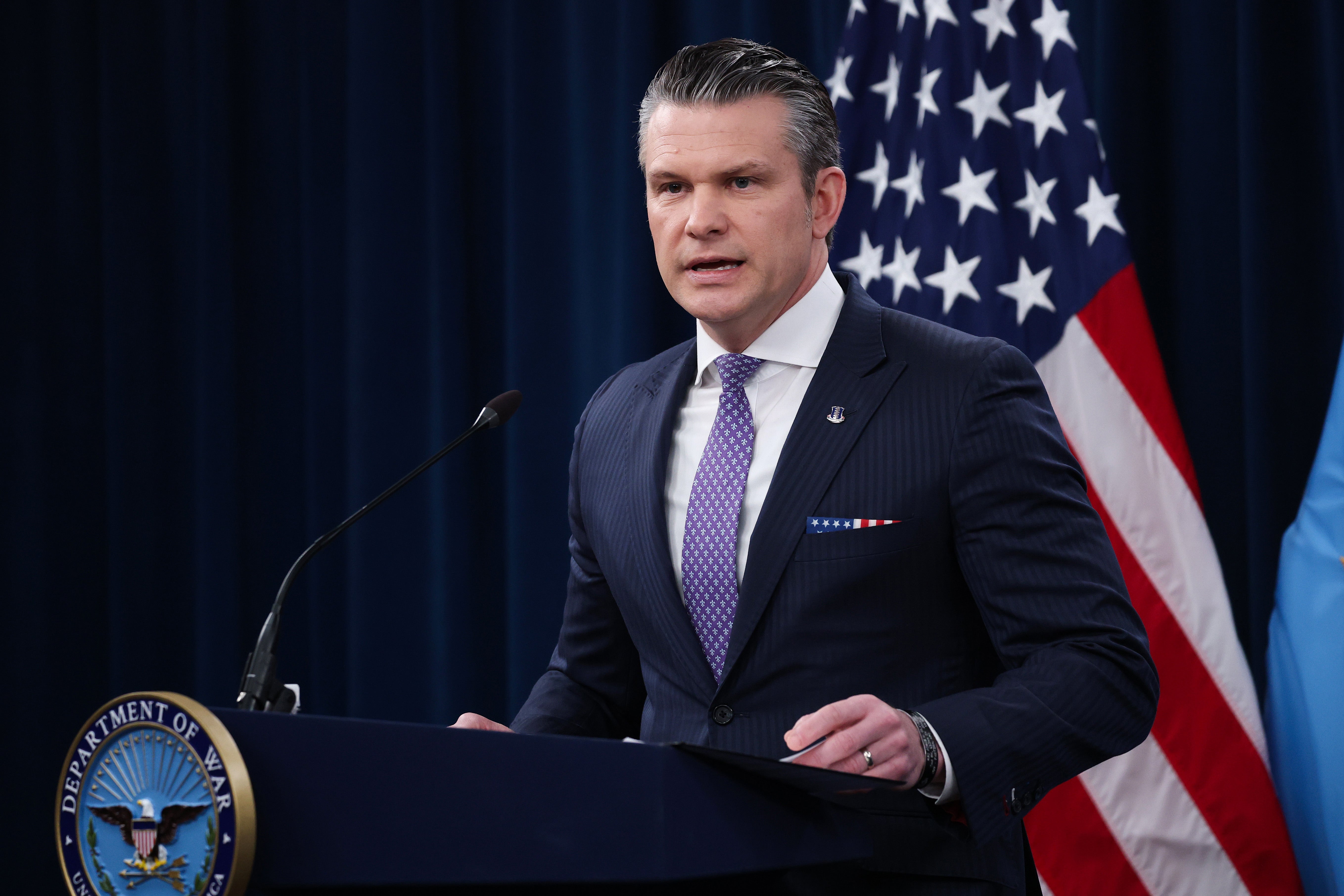 Defense secretary Pete Hegseth has repeatedly touted U.S. successes in the Iran war