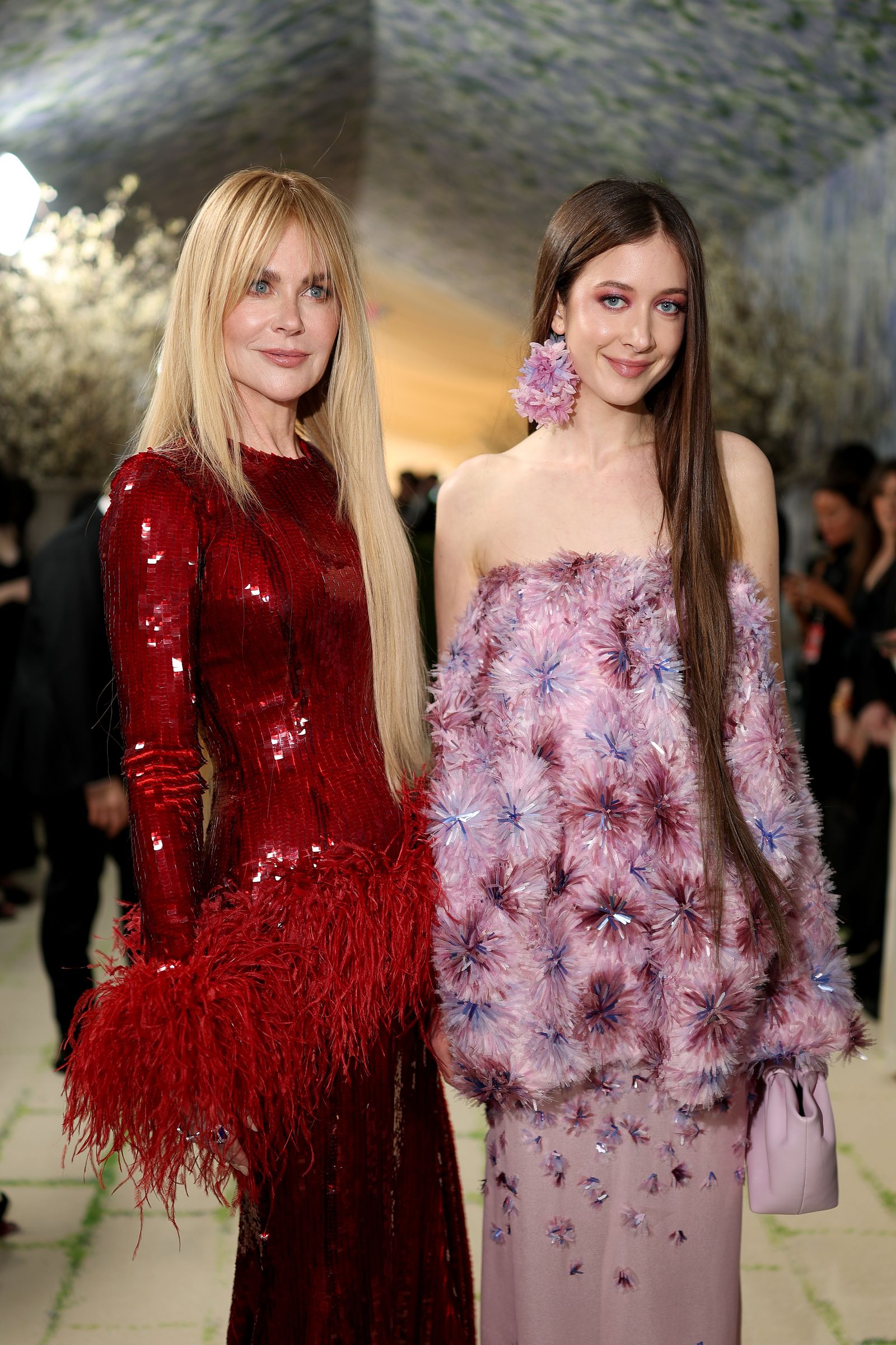 Image may contain Nicole Kidman Adult Person Blonde Hair Brown Hair Face Head Clothing and Dress
