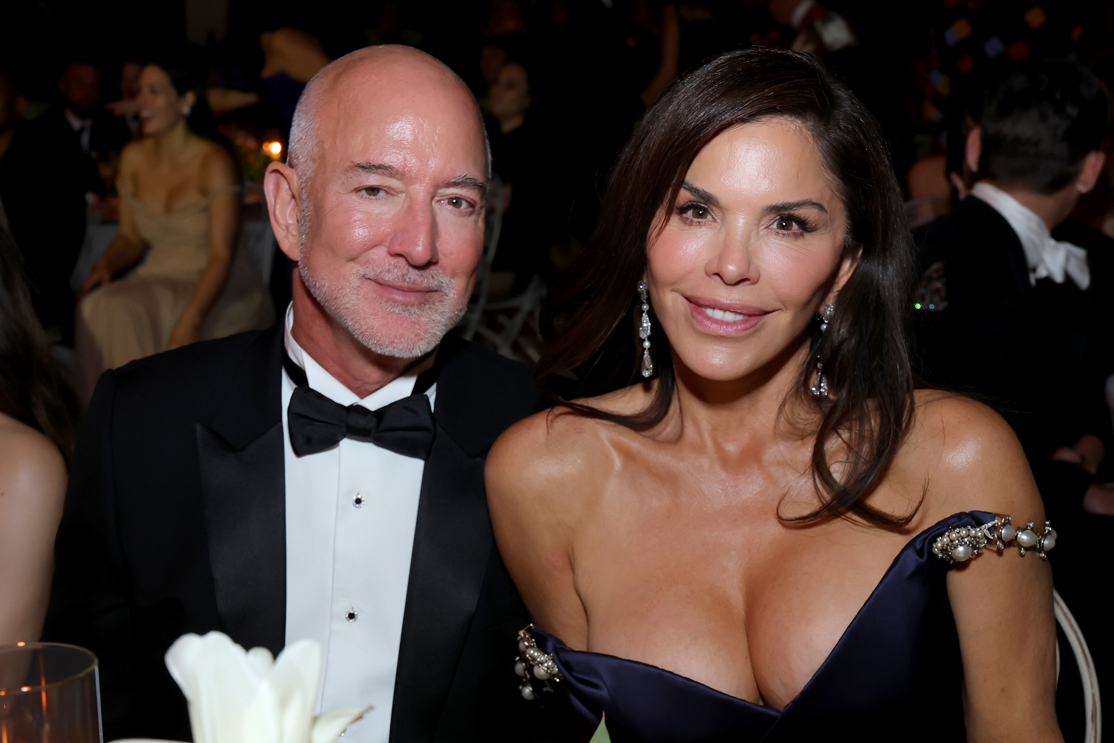 Tech gala: The couple reportedly paid $10m to sponsor the high-fashion event