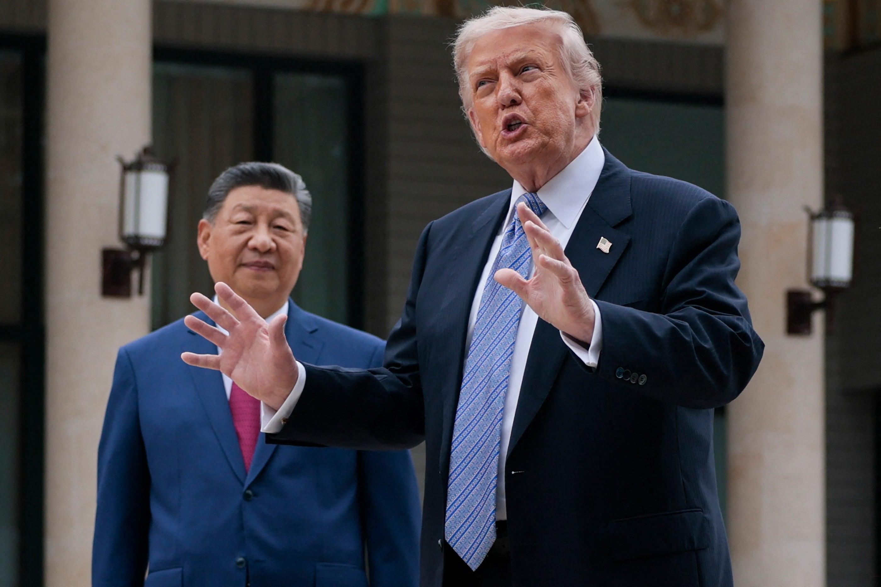 The US president will not return to the US with a concrete plan to end the war in Iran
