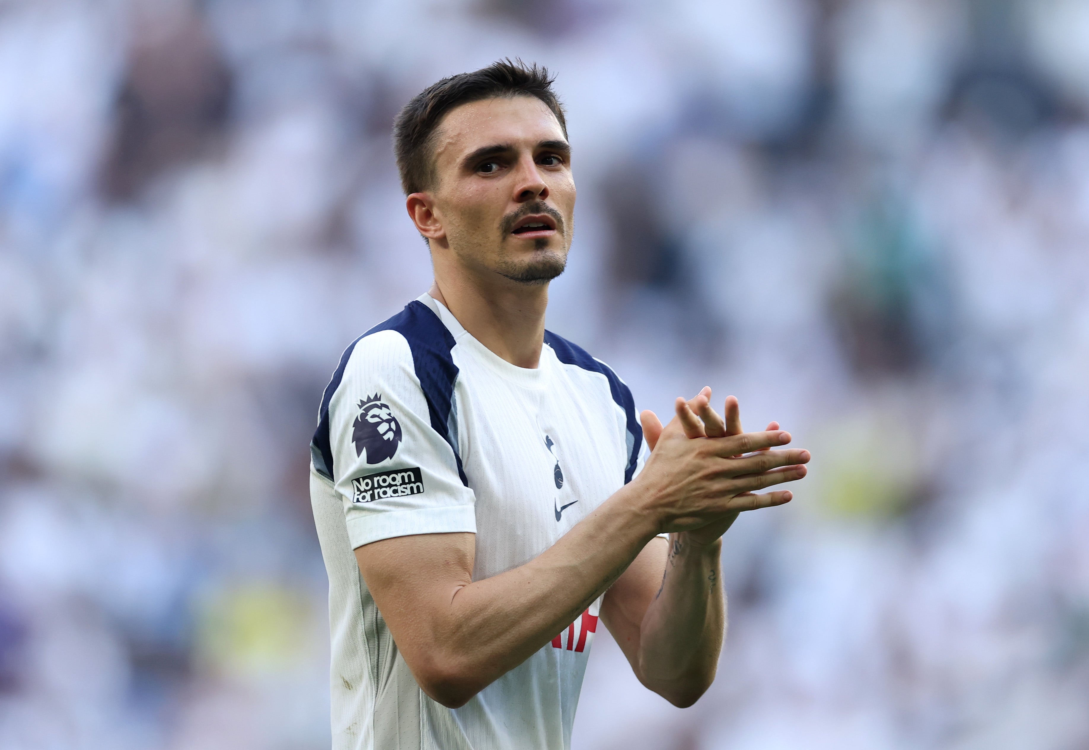 Joao Palhinha scored the winning goal in Tottenham’s crucial final-day victory
