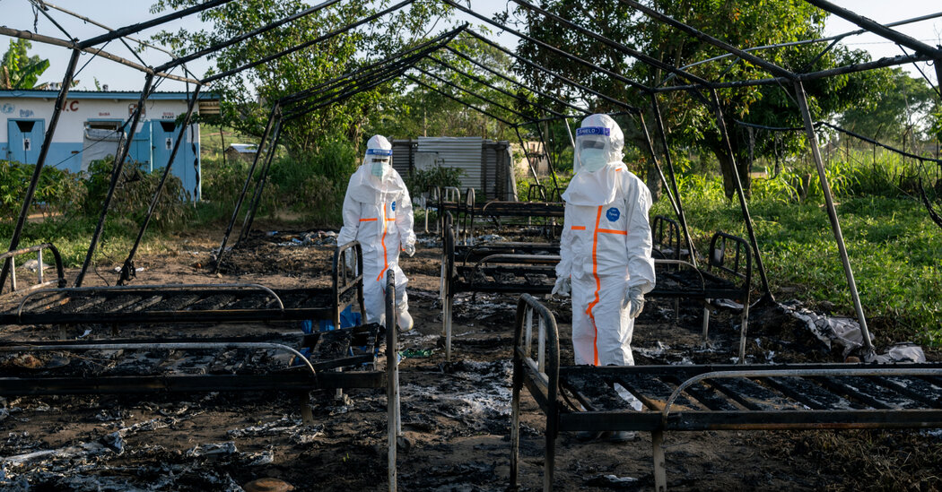 Mob Burns Congo Ebola Center Amid Rare Strain Outbreak