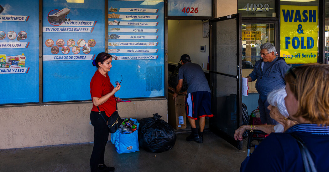 Food, Flashlights and Fans: Floridians Step Up Aid to Cuban Relatives
