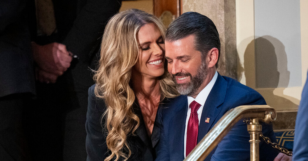 Donald Trump Jr. and Bettina Anderson Wed in West Palm Beach