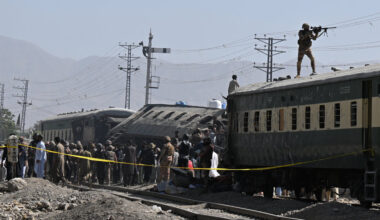 At Least 14 Killed in Bombing Attack That Derailed a Train in Pakistan