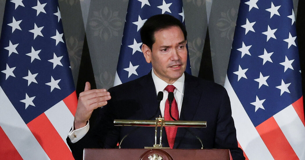 Rubio Says U.S.-India Ties Are Strong, Despite Fury Over Trump’s Actions