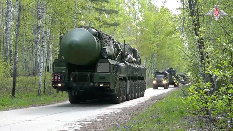 Russia flexes nuclear muscles as tensions rise with NATO