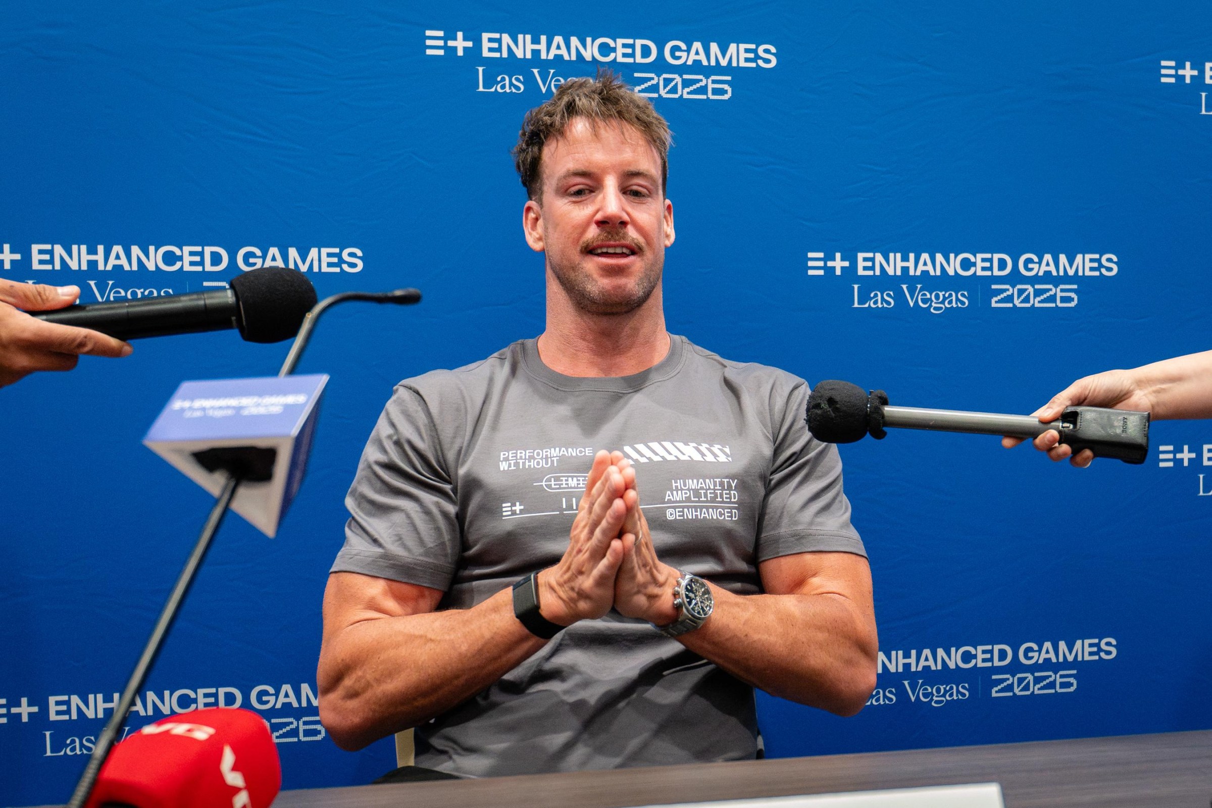 James Magnussen promised to “juice to the gills” for the Enhanced Games, but finished last in each of his races.