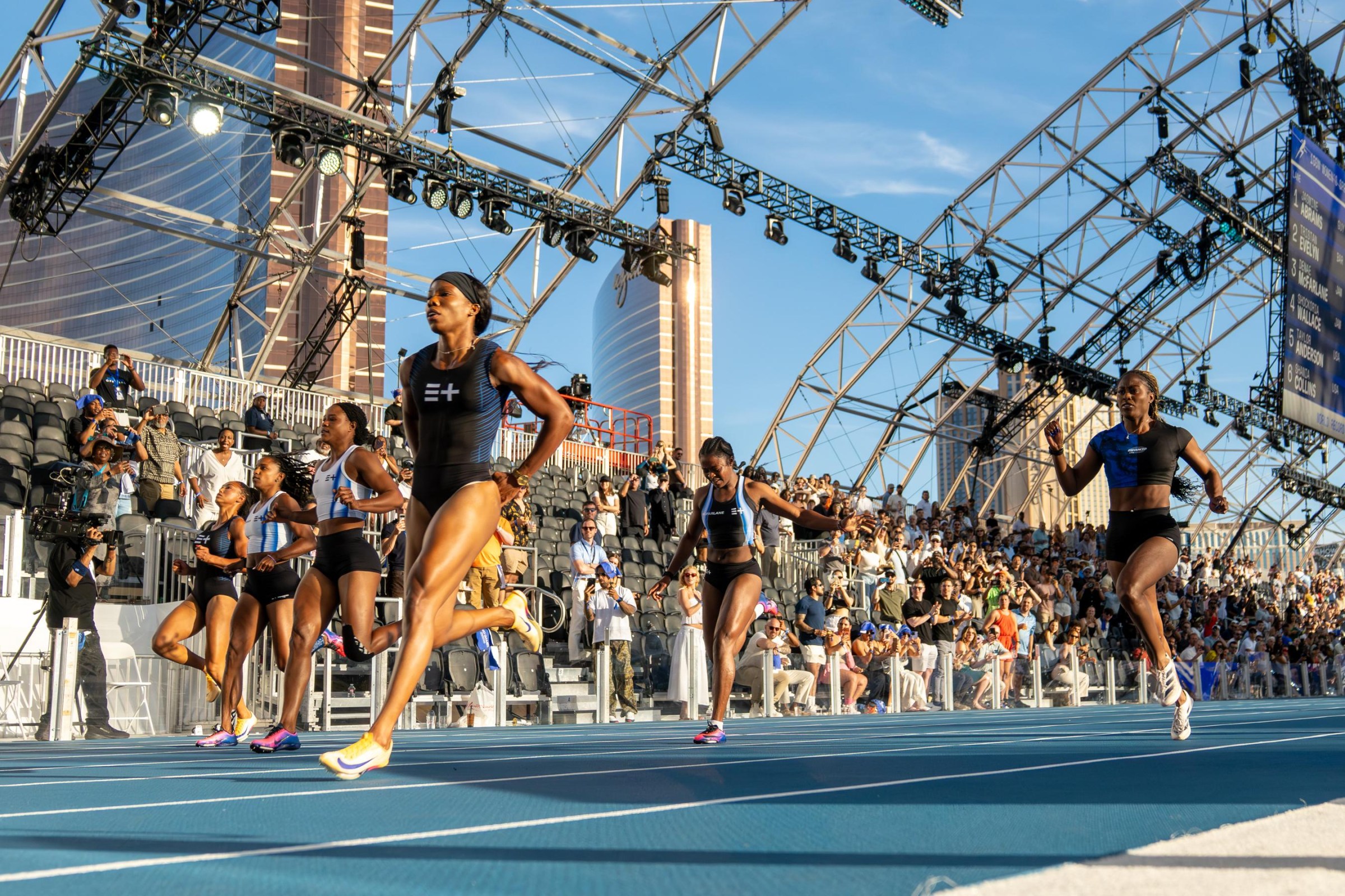 Barbadian runner Tristan Evelyn won the women’s 100-meter sprint at the Enhanced Games with a time of 11.18 seconds. Evelyn was one of four athletes who competed in the games “unenhanced.”