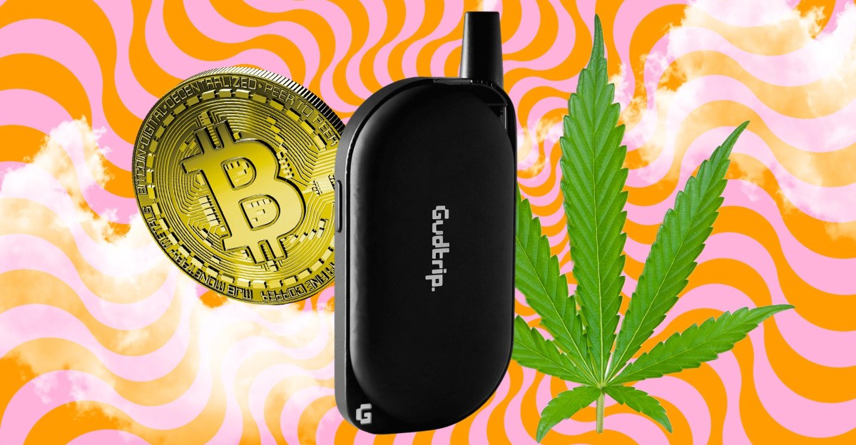 I went looking for the AI weed vape that gives you Bitcoin for smoking