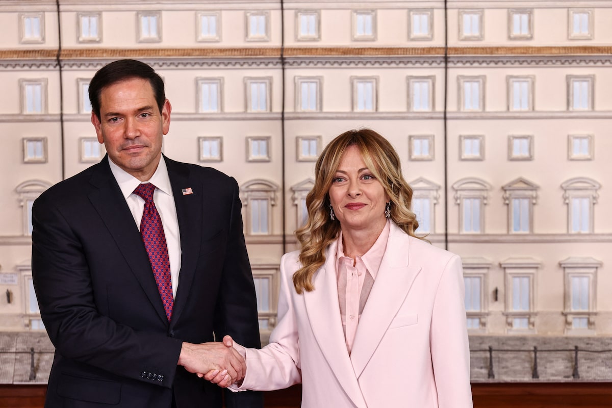 Rubio presses Italy, allies to do more on Iran after talks with Meloni