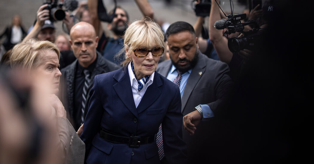 Justice Dept. Is Said to Open Criminal Inquiry of E. Jean Carroll, Who Accused Trump of Rape