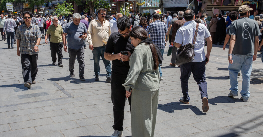 After 88 Days of Censored News, TV and Chat, Iranians Are Coming Back Online