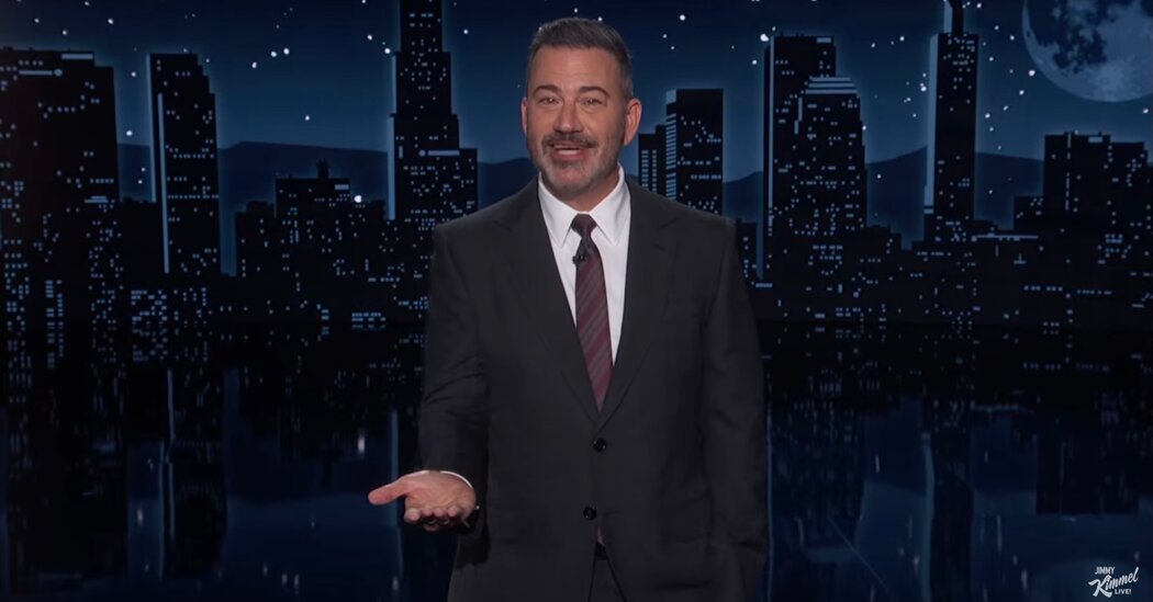 Jimmy Kimmel Slams Trump for Missing His Son’s Wedding