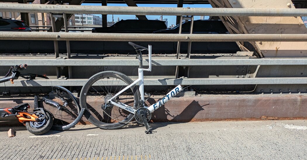Scooter Rider and Cyclist Are Killed in Head-On Crash on N.Y.C. Bridge