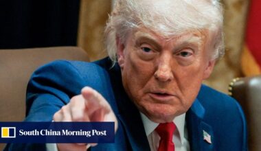 Trump appears to threaten to ‘blow up’ Oman, after question on Iran and Hormuz