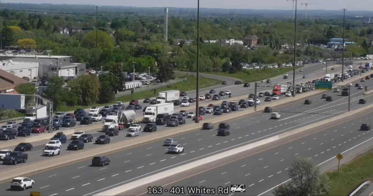 Fatal garbage truck crash causing heavy delays on WB Hwy. 401 in Pickering: OPP - CTV News