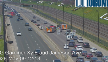 Gardiner Expressway Toronto: Police say multi-vehicle crash