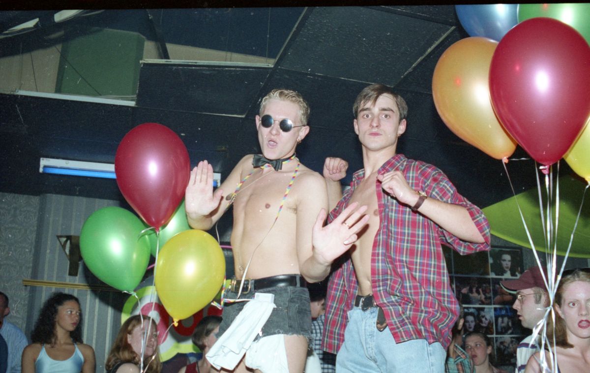 Inside Garlands, Liverpool, circa 1994/5