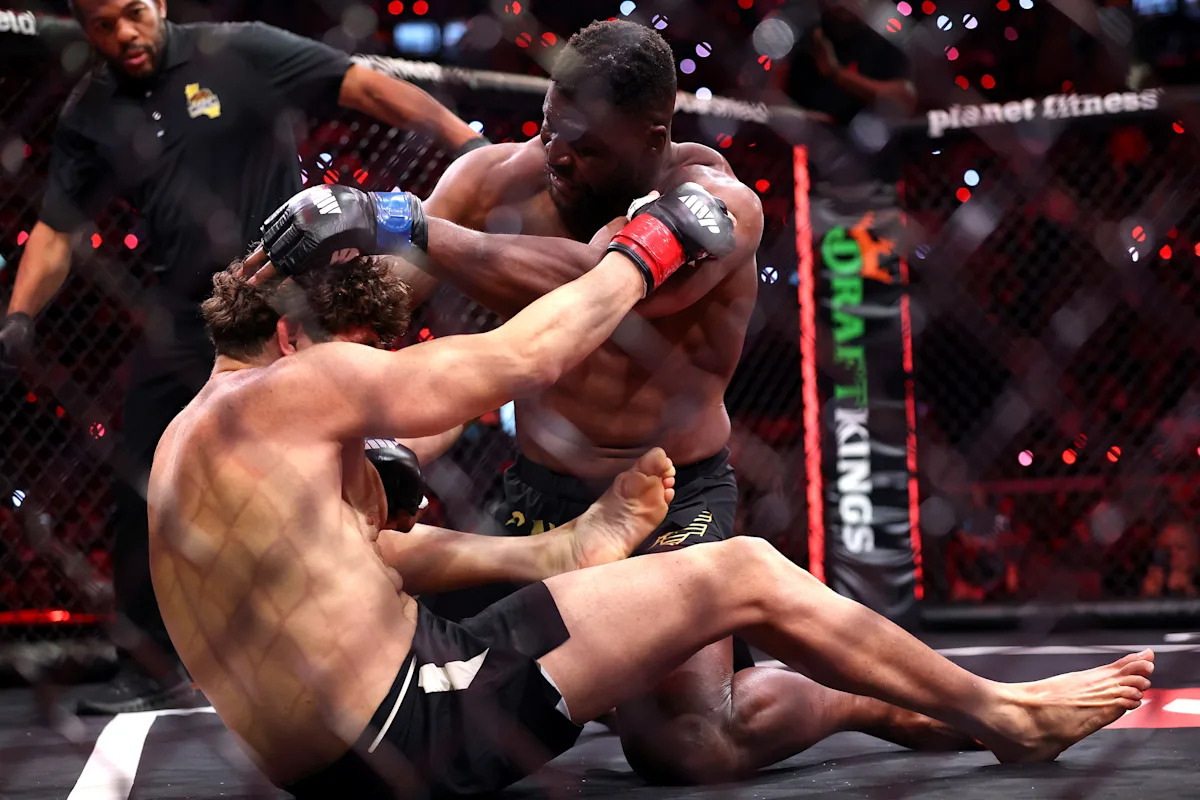 Rousey vs. Carano results: Francis Ngannou annihilates Philipe Lins with hellish KO as Jon Jones watches