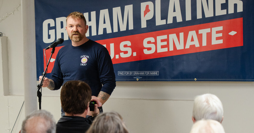 Platner’s Wife Flagged His Sexual Texts With Other Women as Maine Senate Race Began