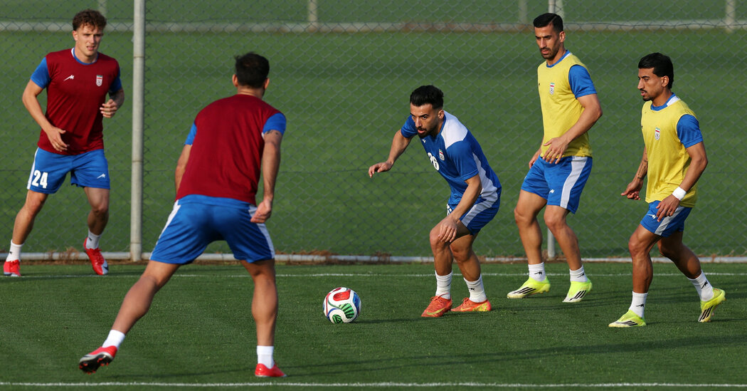 Iran’s Team Trains in Limbo for World Cup Overshadowed by War