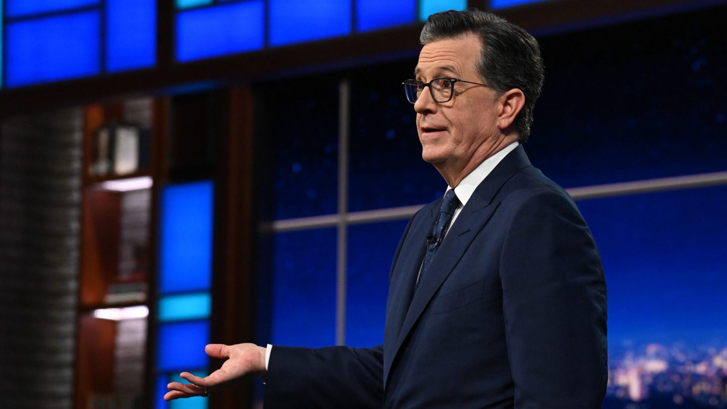 Stephen Colbert Hosts Local Michigan Public Access TV Show