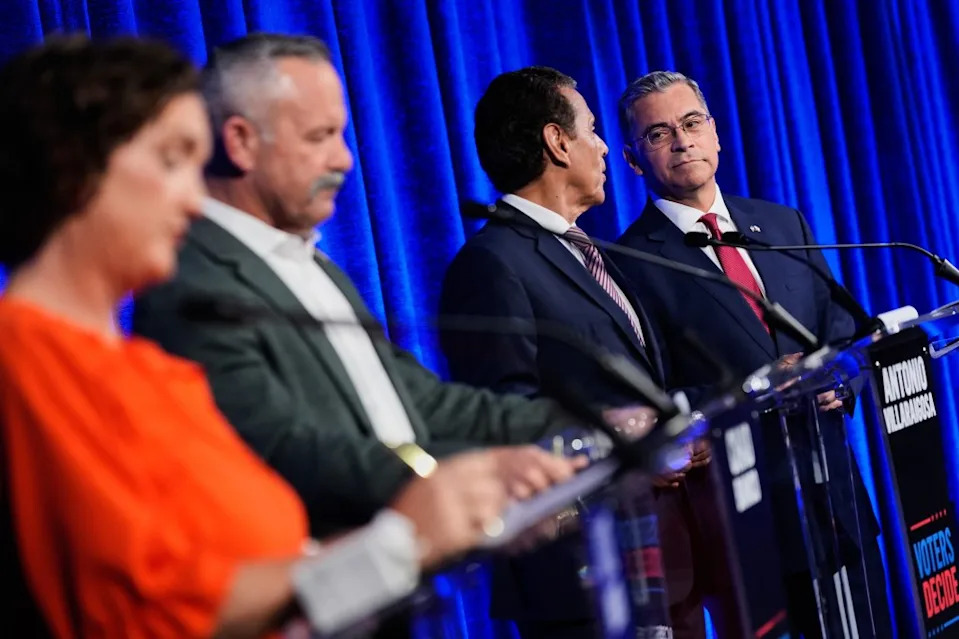 The sharp divide underscores just how dramatically Becerra has surged from early uncertainty to become the race’s front-runner. Godofredo A. Vásquez/Pool AP via AP