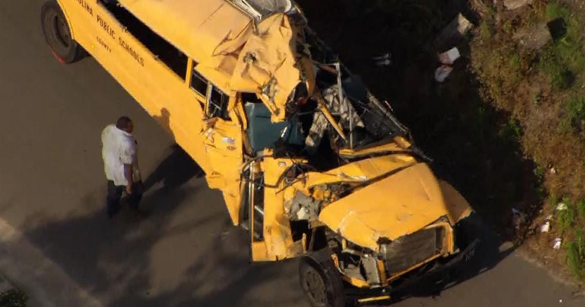 School bus crash injures driver, students in Goldsboro :: WRAL.com