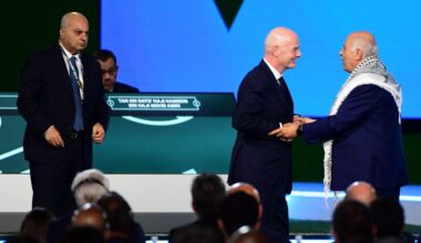 Gianni Infantino in the middle of Palestine-Israel confrontation at FIFA Congress
