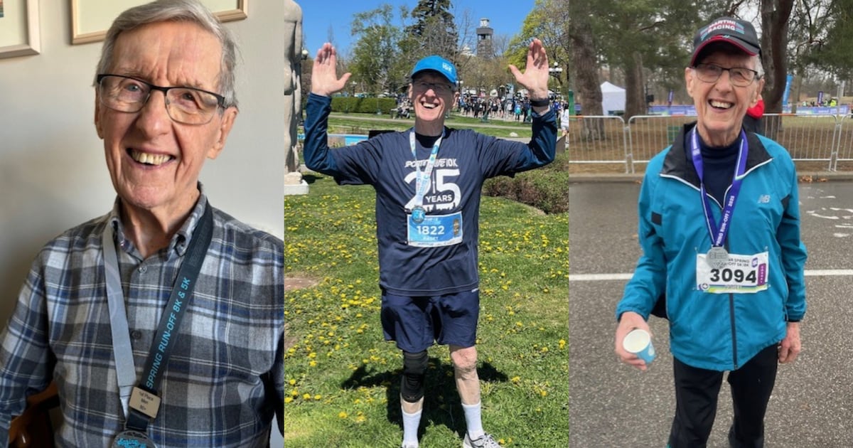 Why this 96-year-old still laces them up
