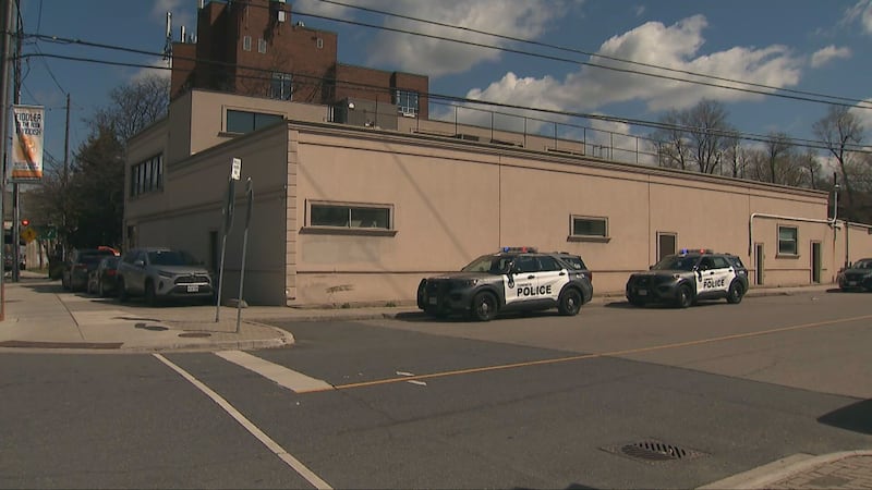 The incident took place outside a synagogue on Bathurst Street near Wilson Avenue. Janice Golding reports from the scene.