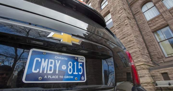 Ford government goes to court to fight FOI disclosure of blue licence plate documents