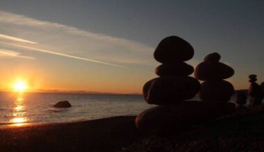 Sunset at Sandcut Beach outside Sooke. (Christine van Reeuwyk/Victoria News)