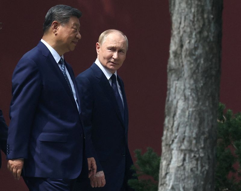 Kremlin says it has 'serious expectations' for Putin's trip to China