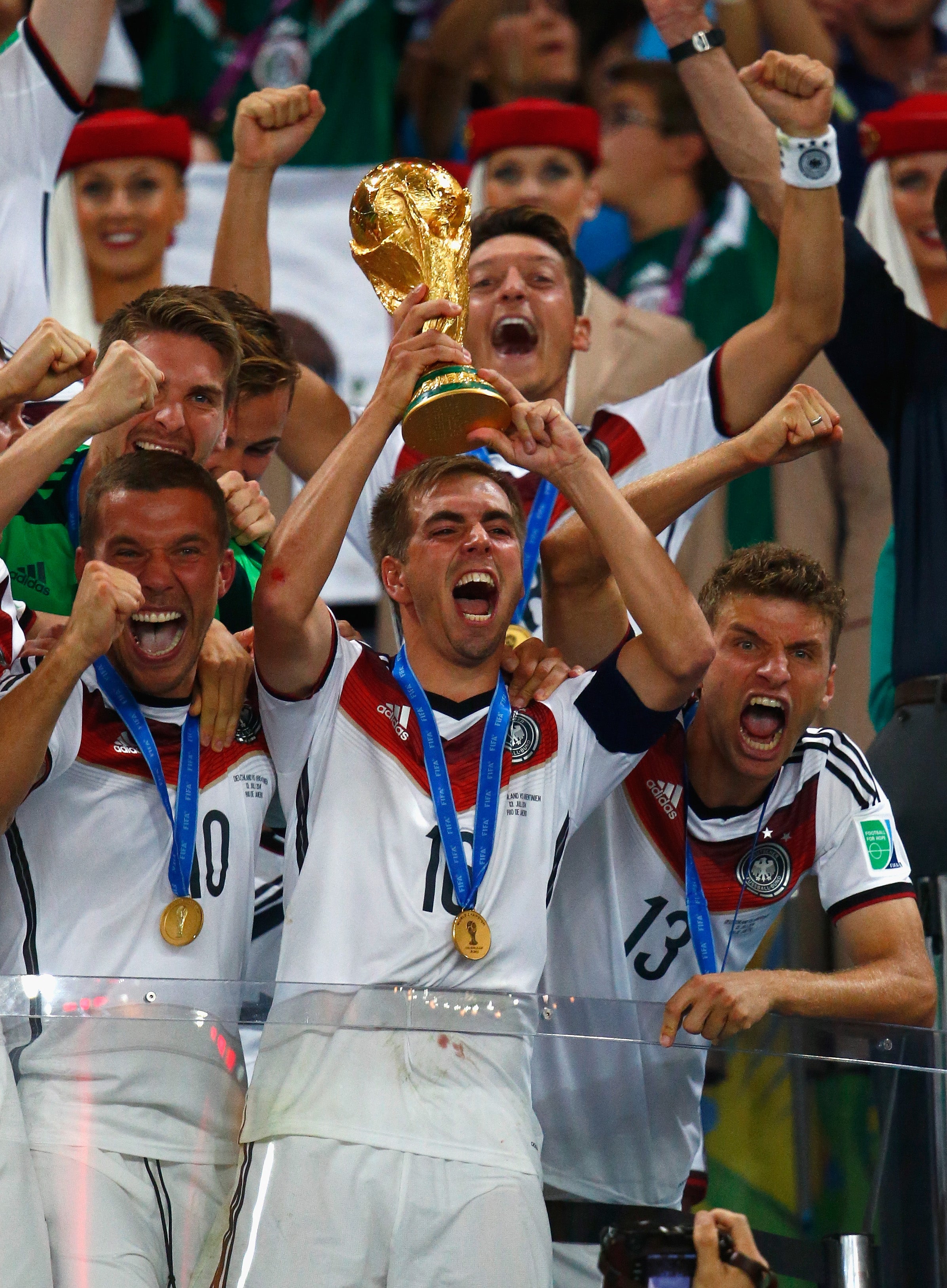 Philipp Lahm captained Germany to the 2014 World Cup